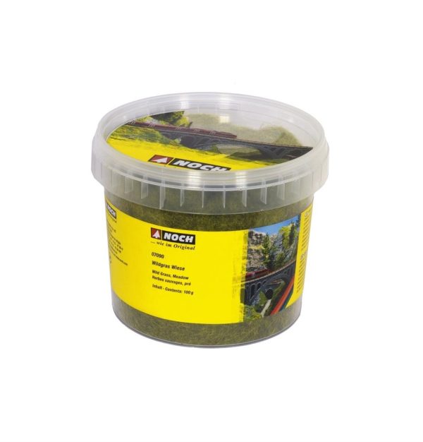 Yabani Otlar Çayır Yeşili 6 mm 100 Gram Diorama Malzemesi, Noch 7090 - Görsel 3
