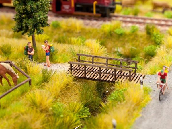 Çim Kümeleri Renkli Çiçekli 6 mm. 104 Adet Diorama Malzemesi, Noch 7135