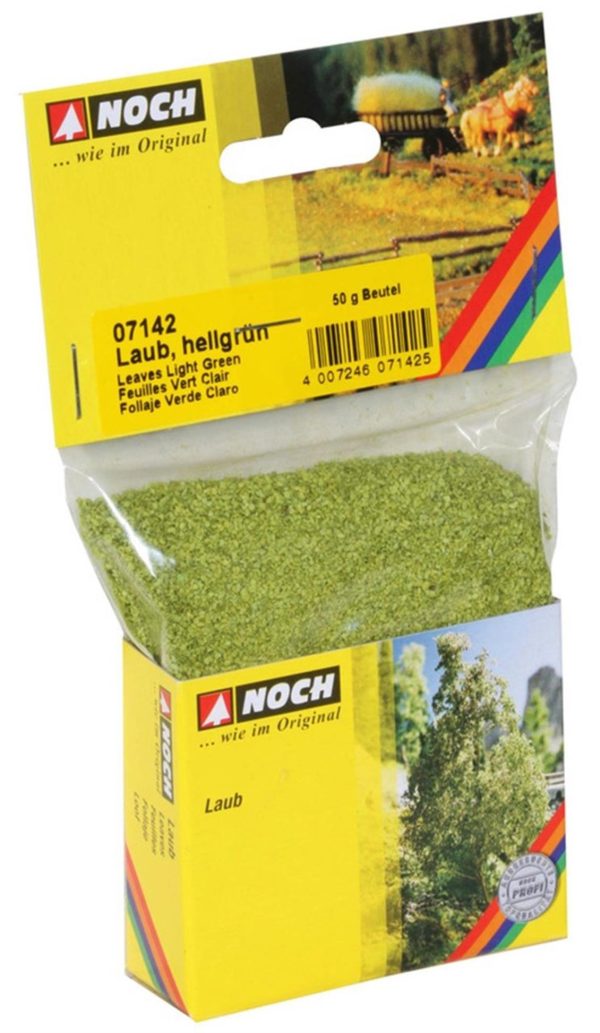 Yapraklar Açık Yeşil 50 gram Diorama Malzemesi, Noch 7142 - Görsel 5