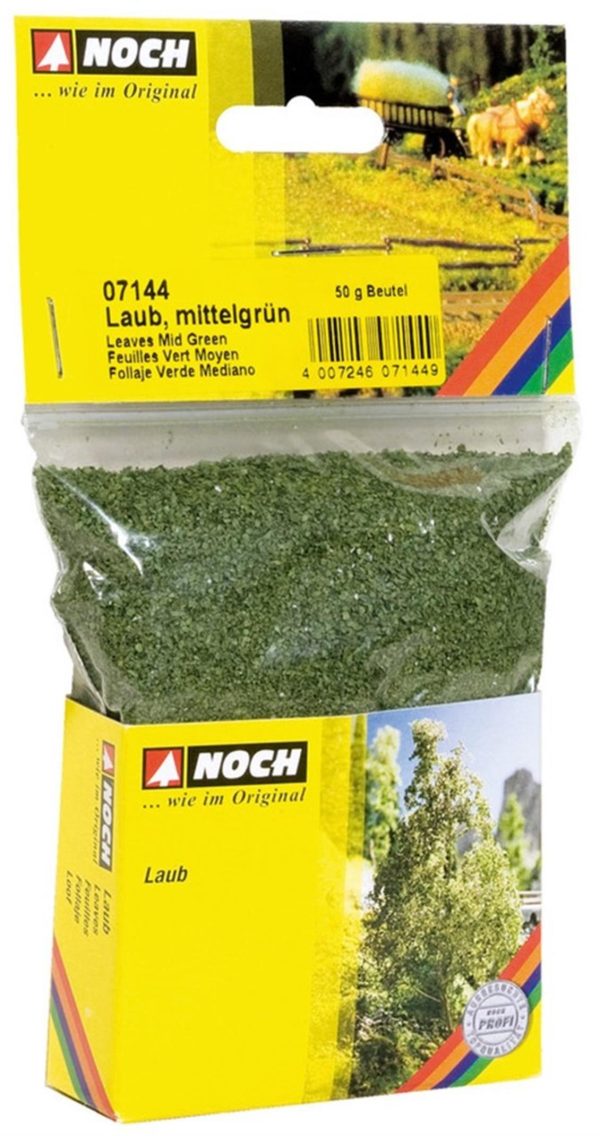 Yapraklar Yeşil 50 gram Diorama Malzemesi, Noch 7144 - Görsel 5