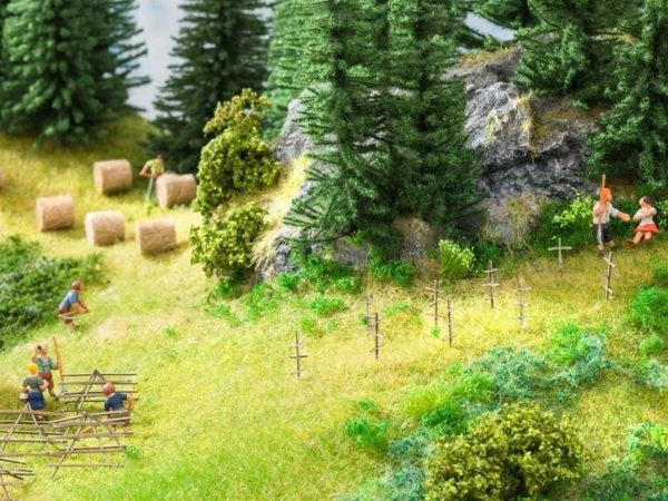 Saman Balyaları 18 Adet Diorama Malzemesi, Noch 7460 - Görsel 2