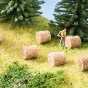 Saman Balyaları 18 Adet Diorama Malzemesi, Noch 7460