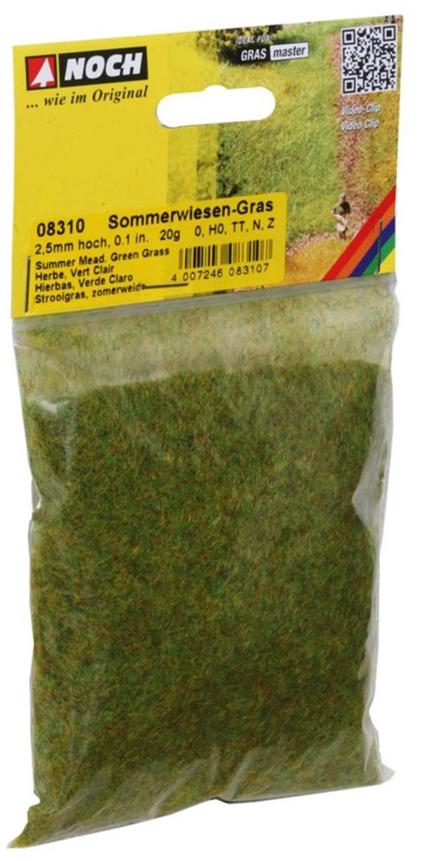 Serpme Çim Yaz Çayırı 2.5 mm 20 Gram Diorama Malzemesi, Noch 8310 - Görsel 2