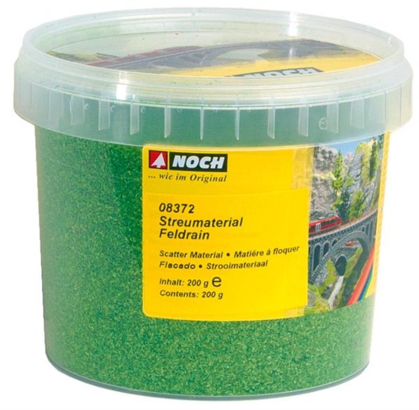 Yüzey Örtüsü Yeşil 200 Gram Diorama Malzemesi, Noch 8372 - Görsel 2