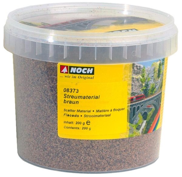 Yüzey Örtüsü Kahverengi 200 Gram Diorama Malzemesi, Noch 8373 - Görsel 2