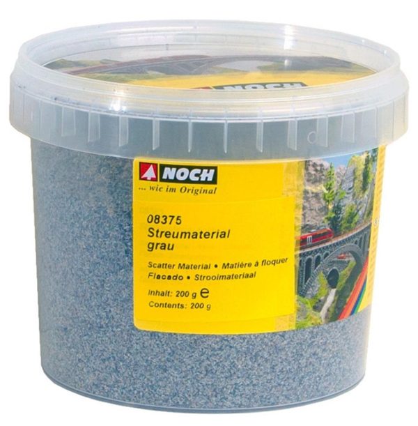 Yüzey Örtüsü Gri 200 Gram Diorama Malzemesi, Noch 8375 - Görsel 2