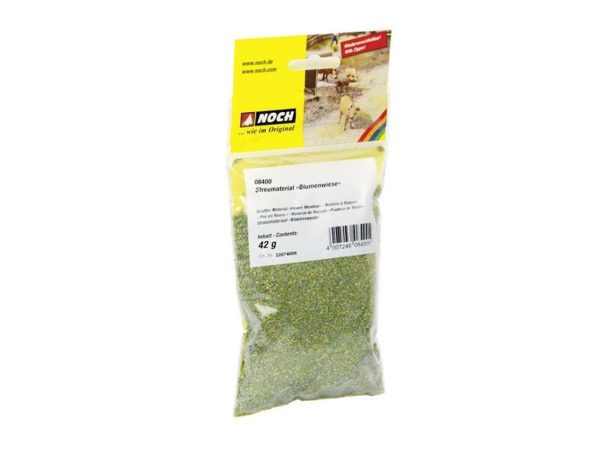 Yüzey Örtüsü Çiçekli Çayır 42 Gram Diorama Malzemesi, Noch 8400 - Görsel 2
