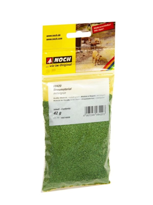 Yüzey Örtüsü Yeşil 42 Gram Diorama Malzemesi, Noch 8420 - Görsel 2