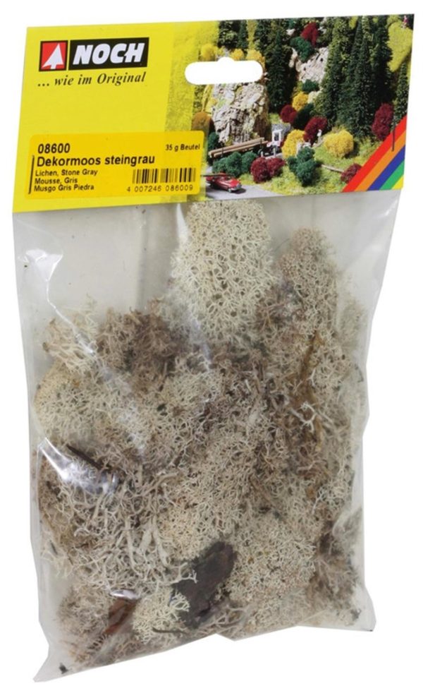 Liken Taş Grisi 35 Gram Diorama Malzemesi, Noch 8600 - Görsel 2