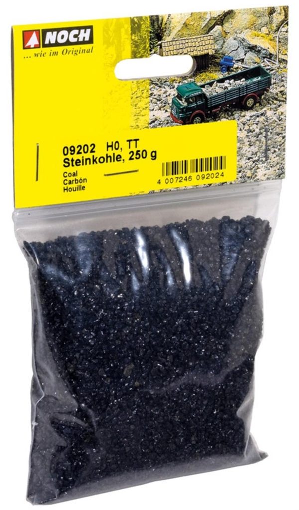 Kömür 250 Gram Diorama Malzemesi, Noch 9202 - Görsel 2