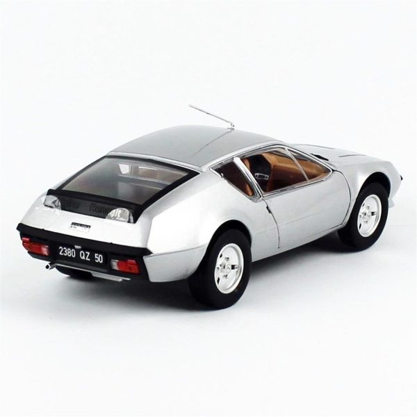 1/18 1979 Alpine Renault A310 V6 Gümüş Diecast Araba, Norev 185320 - Görsel 4