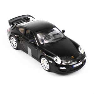 1/18 2010 Porsche 911 GT2 Siyah Diecast Araba, Norev 187598