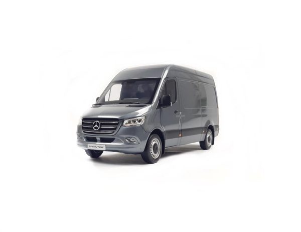 1/18 Mercedes Benz Sprinter 2018 Selenite Grey Metalik Diecast Araba, Norev B66004163