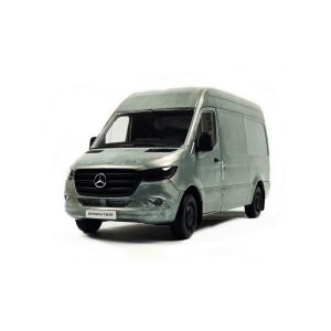 1/18 Mercedes Benz Sprinter 2018 Rugged Edition Grey Gümüş Diecast Araba, Norev B66006029