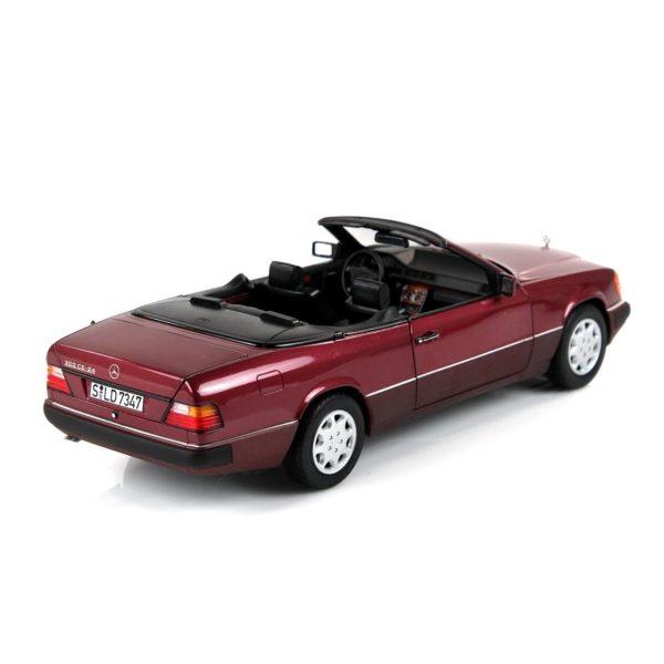 1/18 Mercedes Benz 300CE 24 Cabriolet 1992 Almand.Metalik Diecast Araba, Norev B66040616 - Görsel 2