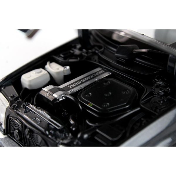1/18 Mercedes Benz 300CE 24 Cabriolet A124 1992 Blue Black Metalik Diecast Araba, Norev B66040617 - Görsel 8