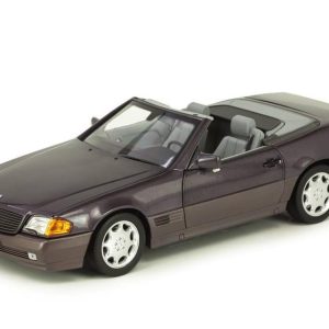 1/18 Mercedes Benz 500 SL (R129) Roadster 1989-1995 Bornit Metalik  Diecast Araba, Norev B66040655