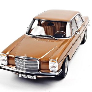 1/18 Mercedes Benz 200 (W114) 1968 Altın Diecast Araba, Norev B66040665