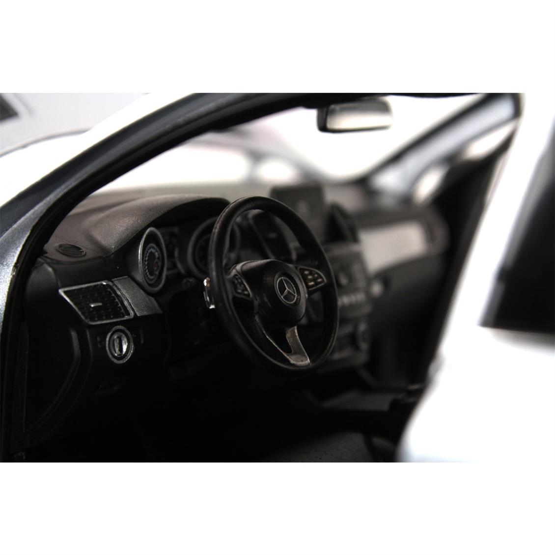 1/18 Mercedes Benz GLE Coupe 2015 Diamond Gümüş Diecast Araba, Norev B66960358 - Görsel 6