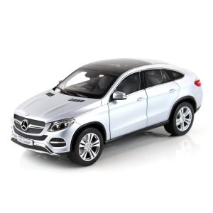 1/18 Mercedes Benz GLE Coupe 2015 Diamond Gümüş Diecast Araba, Norev B66960358