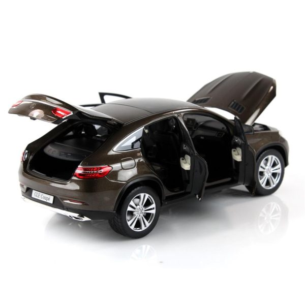 1/18 Mercedes Benz GLE Coupe 2015 Citrine Brown Diecast Araba, Norev B66960359 - Görsel 4