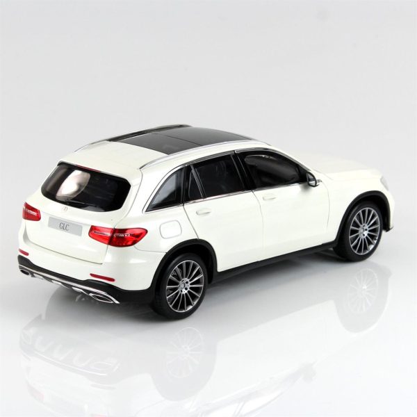 1/18 Mercedes Benz GLC (X253) 2015 Diamond White Bright Diecast Araba, Norev B66960362 - Görsel 2