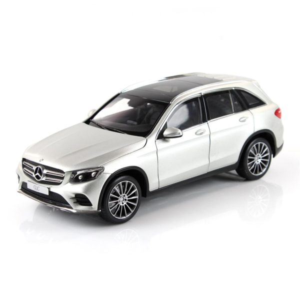 1/18 Mercedes Benz GLC (X253) 2015 Ciridium Gümüş Diecast Araba, Norev B66960363