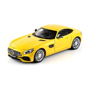 1/18 Mercedes Benz AMG GT-S (C190) 2016 Yellow Solarbeam Metalik Diecast Araba, Norev B66960410