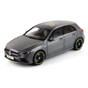 1/18 Mercedes Benz A Class (W177) 2018 Mountain Grey Magno Diecast Araba, Norev B66960428