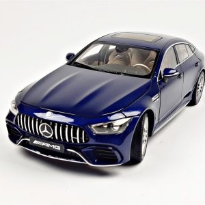 1/18  Mercedes Benz AMG GT 63 S V8 4Matic Coupe (X290) 2018 Brilliant Blue Diecast Araba Model, Norev B66960461