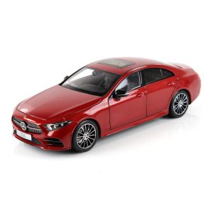 1/18 Mercedes Benz CLS Coupe (C257) 2018 Hyacinth Red Metalik Diecast Araba, Norev B66960545