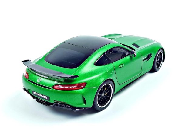 1/18 Mercedes Benz AMG GT R Coupe (C190) Green Hell Magno Diecast Araba, Norev B66960626 - Görsel 3