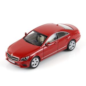 1/43 Mercedes Benz CLS 2014 Hyacinth Red Metalik Diecast Araba, Norev B66961936