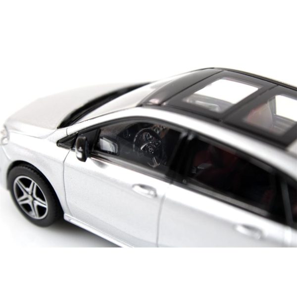 1/43 Mercedes Benz B Class AMG 2012 Polar Gümüş Diecast Araba, Norev B66962306 - Görsel 5