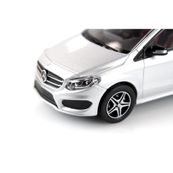 1/43 Mercedes Benz B Class AMG 2012 Polar Gümüş Diecast Araba, Norev B66962306 - Görsel 3
