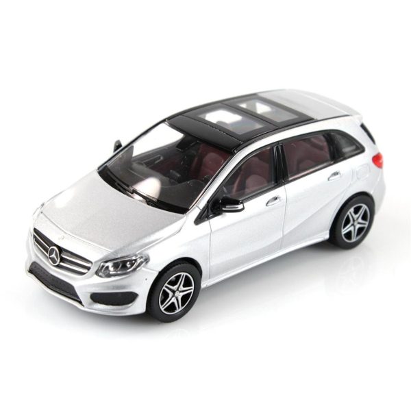 1/43 Mercedes Benz B Class AMG 2012 Polar Gümüş Diecast Araba, Norev B66962306