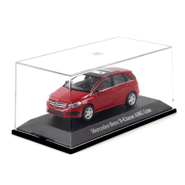 1/43 Mercedes Benz B Class AMG 2012 Jupiter Red Diecast Araba, Norev B66962307 - Görsel 7