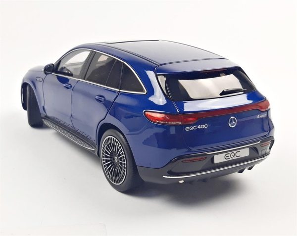 1/18 Mercedes Benz (N293) EQC 400 4Matic 2019 Blue Metalik Diecast Araba, NZG B66963757 - Görsel 3