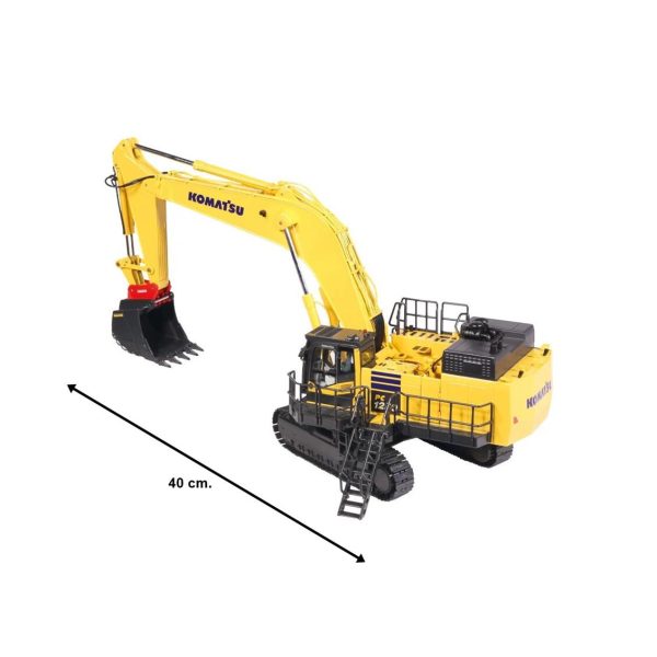 1/50 KOMATSU PC1250 Ekscavatör(Quick Coupler) Diecast Model, NZG BK999200 - Görsel 5