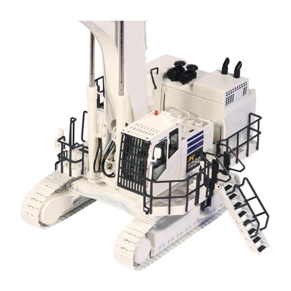 1/50 KOMATSU PC1250 Ekscavatör (Beyaz) Diecast Model, NZG BK9992001 - Görsel 3