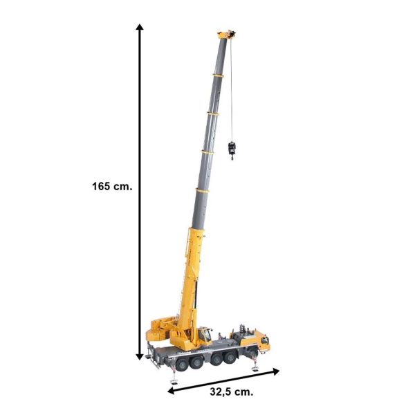 1/50 LIEBHERR LTM1250 Mobil Vinç Diecast Model, NZG BL959000 - Görsel 5