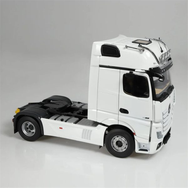 1/18 Mercedes-Benz ACTROS Giga (Cam) Beyaz Diecast Model, NZG LM10240040 - Görsel 2