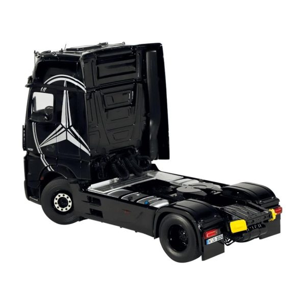 1/18 Mercedes-Benz ACTROS GigaSpace(Mirror Cam) Siyah MB Dekorlu Diecast Model, NZG LM10240051 - Görsel 3
