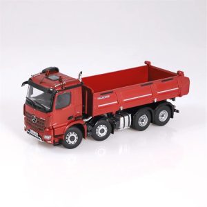 1/50 Mercedes-Benz Arocs 8x4 Damperli Kamyon Kırmızı Diecast Model, NZG LM10660010