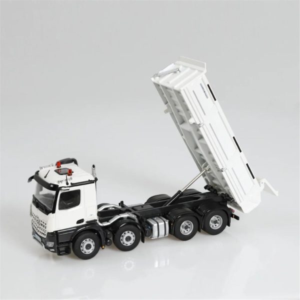 1/50 Mercedes-Benz Arocs 8x4 Damperli Kamyon Beyaz Diecast Model, NZG LM1066/40 - Görsel 3