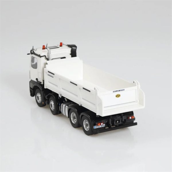 1/50 Mercedes-Benz Arocs 8x4 Damperli Kamyon Beyaz Diecast Model, NZG LM1066/40 - Görsel 4