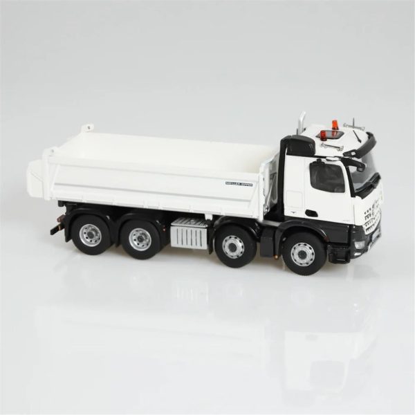 1/50 Mercedes-Benz Arocs 8x4 Damperli Kamyon Beyaz Diecast Model, NZG LM1066/40 - Görsel 2