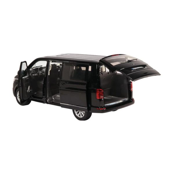 1/18 VW T 6.1 Multivan Highline Siyah Diecast Minibüs Modeli, NZG LX10170050 - Görsel 3