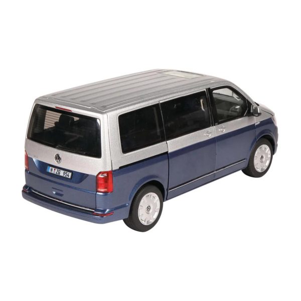 1/18 VW T 6.1 Multivan Mavi/Gümüş Diecast Minibüs Modeli, NZG LX95410020 - Görsel 2