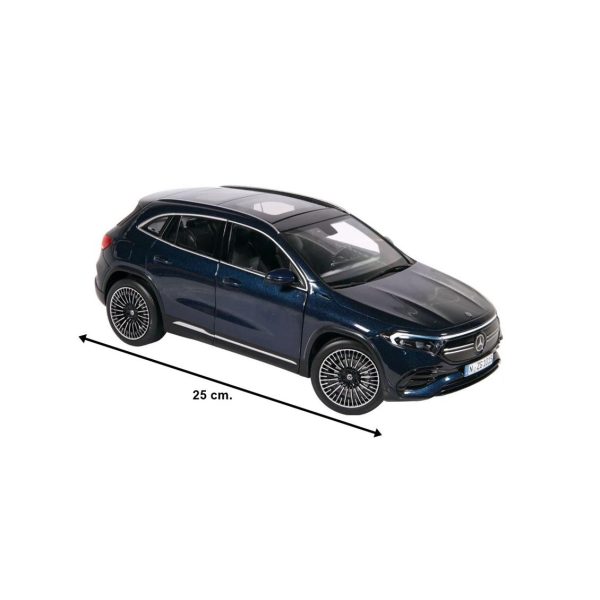 1/18 Mercedes-Benz EQA Metalik MaviDiecast Araba, NZG PM10150021 - Görsel 5